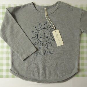 NWT Rylee + Cru Blue El Sol T-Shirt, Size 18-24 Months